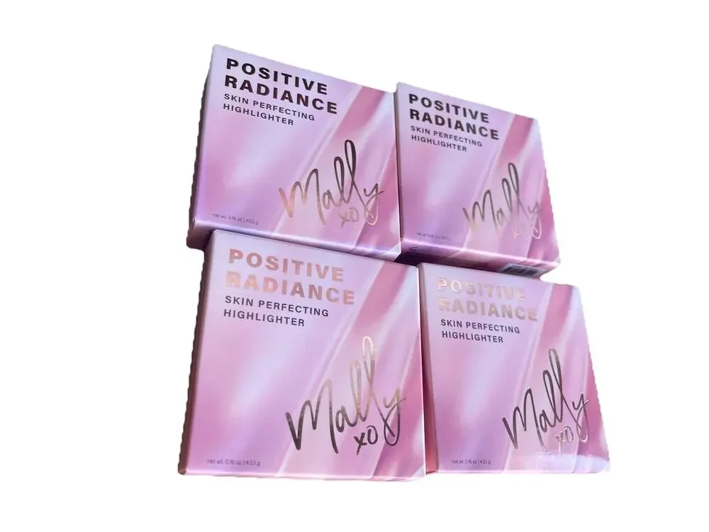 4 Mally Beauty Positive Radiance Skin Perfecting Highlighter Pearlicious Pink